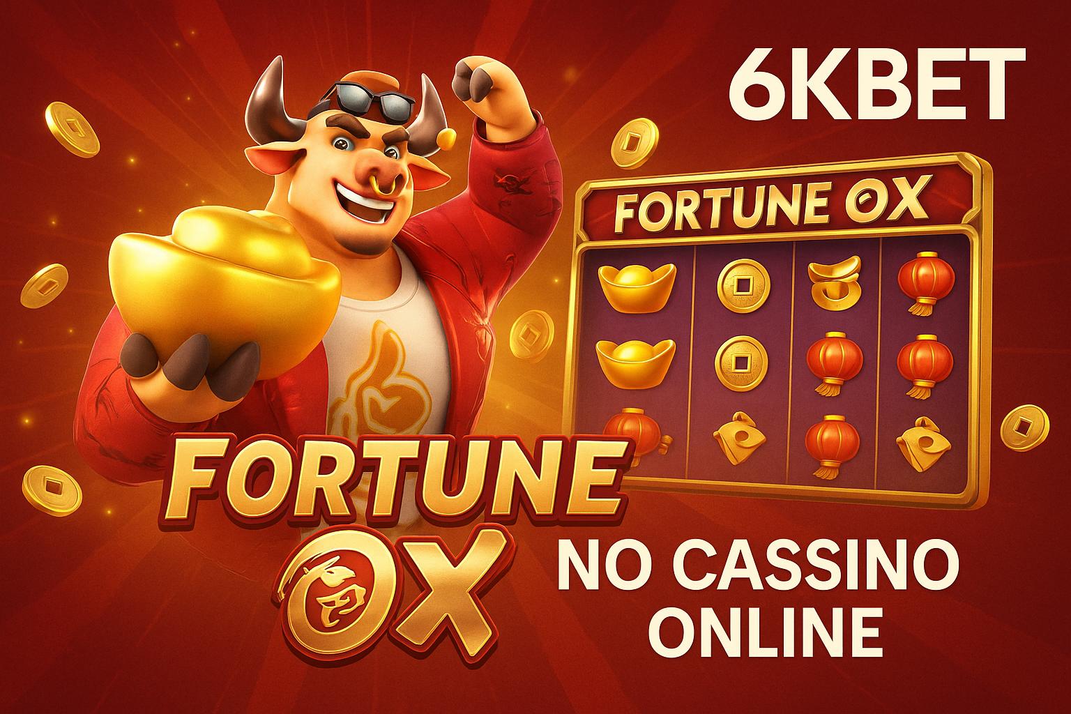 Fortune Ox no 6KBET - Aposte Agora e Reivindique Seus Ganhos