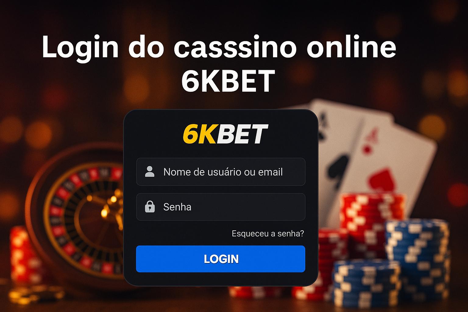Login no Cassino 6KBET